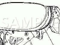 Front of Vehicle Diagram for 2006 Chevrolet HHR LS 2.2 L4 GAS