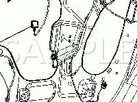 Door Diagram for 2006 Chevrolet HHR LS 2.2 L4 GAS