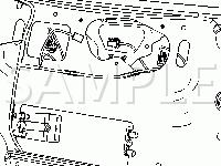 Liftgate Harness Diagram for 2006 Chevrolet HHR LT 2.4 L4 GAS