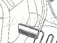 Pedal Assemblies Diagram for 2006 Chevrolet Impala LS 3.9 V6 GAS