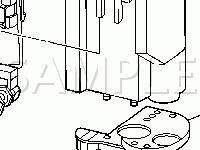 Fuel Tank Components Diagram for 2006 Chevrolet Impala LT 3.9 V6 GAS