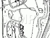 Door Diagram for 2006 Chevrolet Impala SS 5.3 V8 GAS