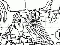 Left Front of the Engine Diagram for 2006 Saturn ION RED Line 2.0 L4 GAS