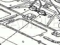 Rear Shelf of the Vehicle Diagram for 2006 Saturn ION RED Line 2.0 L4 GAS