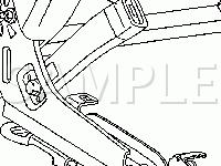 Left Front Seat of the Vehicle Diagram for 2006 Saturn ION RED Line 2.0 L4 GAS