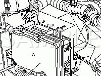 Left Side of the Engine Compartment Diagram for 2006 Saturn ION RED Line 2.0 L4 GAS