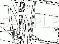 Rear Of Rear Compartment Lid Diagram for 2006 Chevrolet Malibu LS 2.2 L4 GAS