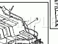 Body Component Locations Diagram for 2006 Buick Rainier CXL 5.3 V8 GAS