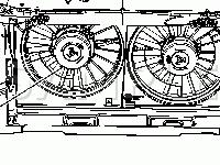 Engine Compartment Components Diagram for 2006 Saturn RELAY-3  3.9 V6 GAS