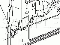 Right Side Door Components Diagram for 2006 Chevrolet Express 3500  6.0 V8 GAS