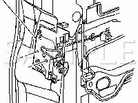Door Components Diagram for 2006 GMC Savana 2500  6.6 V8 DIESEL