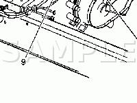 Transfer Case Harness Routing View Diagram for 2006 GMC Sierra 1500 SL 4.8 V8 GAS