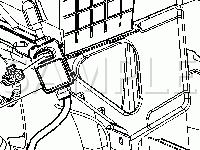 Left Front Corner of Engine Compartment Diagram for 2006 GMC Sierra 1500 HD SLE 6.0 V8 GAS