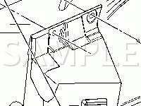 Left Front of Engine Compartment Diagram for 2006 GMC Sierra 1500 SLE 5.3 V8 GAS