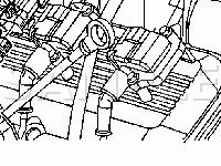 Engine View, Upper Diagram for 2006 GMC Sierra 2500 HD WT 8.1 V8 GAS