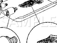 Automatic Transmission Internal Electronic Components Diagram for 2006 Chevrolet Silverado 2500 HD LT 6.0 V8 GAS