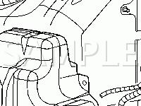 Right Rear Of Vehicle Diagram for 2006 Cadillac SRX  4.6 V8 GAS