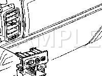 Rear Parking Assist Switch Diagram for 2006 Chevrolet Tahoe LS 5.3 V8 FLEX
