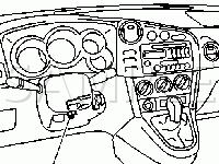 Ignition Switch Components Diagram for 2006 Pontiac Vibe GT 1.8 L4 GAS