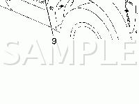 Power Door System Components Diagram for 2006 Saturn VUE  3.5 V6 GAS