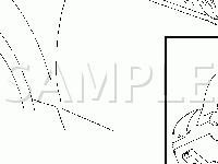 Battery And Fuse Block Locations Diagram for 2006 Saturn VUE  3.5 V6 GAS