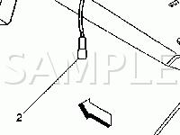 Roof Harness, w/OnStar Diagram for 2006 GMC Yukon XL 2500 SLT 8.1 V8 GAS
