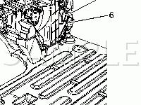 Right Rear of Cargo Area Diagram for 2006 GMC Yukon Denali XL  6.0 V8 GAS