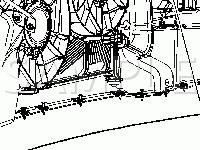 Engine Compartment Components Diagram for 2007 GMC Acadia SLE 3.6 V6 GAS