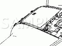 Instrument Panel Diagram for 2007 GMC Acadia SLE 3.6 V6 GAS