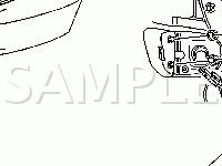 Front Turn Signal and Fog Lamps Diagram for 2007 Chevrolet Aveo LS 1.6 L4 GAS