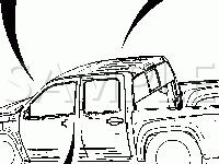 Restraints Components Diagram for 2007 Chevrolet Colorado LS 2.9 L4 GAS