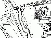 Door Components Diagram for 2007 Chevrolet Cobalt SS 2.0 L4 GAS