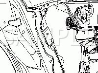 Door Components Diagram for 2007 Chevrolet Cobalt LS 2.2 L4 GAS