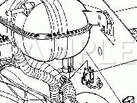 Engine Compartment Diagram for 2007 Chevrolet Cobalt LS 2.2 L4 GAS