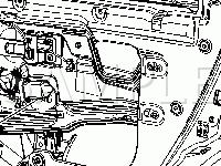 Door Diagram for 2007 Pontiac Torrent  3.4 V6 GAS