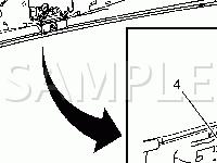 Liftgate Components Diagram for 2007 Chevrolet Avalanche LS 5.3 V8 FLEX