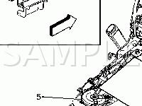 Seat Components Diagram for 2007 Chevrolet Suburban 2500 LT 6.0 V8 GAS