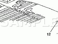 Body Components Diagram for 2007 Chevrolet Express 2500  4.8 V8 GAS