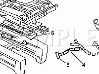 Seat Components Diagram for 2007 Chevrolet Express 3500 LS 6.0 V8 GAS