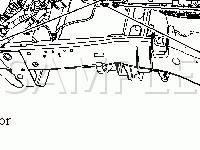 Engine Compartment Components Diagram for 2007 Chevrolet Express 3500  6.0 V8 GAS