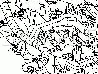 Engine Compartment Components Diagram for 2007 GMC Savana 2500  6.0 V8 GAS