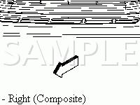 Front Body Components Diagram for 2007 Chevrolet Express 3500  6.6 V8 DIESEL