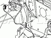 Engine Compartment Components Diagram for 2007 Chevrolet Express 2500  6.6 V8 DIESEL