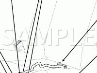 Driver Seat Components Diagram for 2007 Mercury Montego Luxury 3.0 V6 GAS