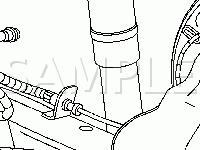 Underbody Components Diagram for 2007 Chevrolet HHR LS 2.2 L4 GAS