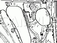 Door Components Diagram for 2007 Chevrolet HHR LS 2.2 L4 GAS