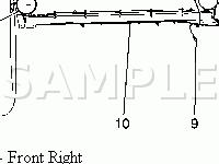Front Lamp Components Diagram for 2007 Hummer H2  6.0 V8 GAS