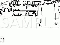 Front Of The Engine Diagram for 2007 Chevrolet Impala LS 3.5 V6 GAS
