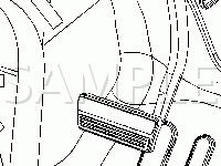 Pedal Assemblies Diagram for 2007 Chevrolet Impala LT 3.9 V6 GAS