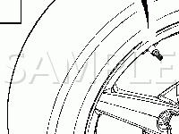 Tire Pressure Monitor Sensor Diagram for 2007 Chevrolet Impala SS 5.3 V8 GAS